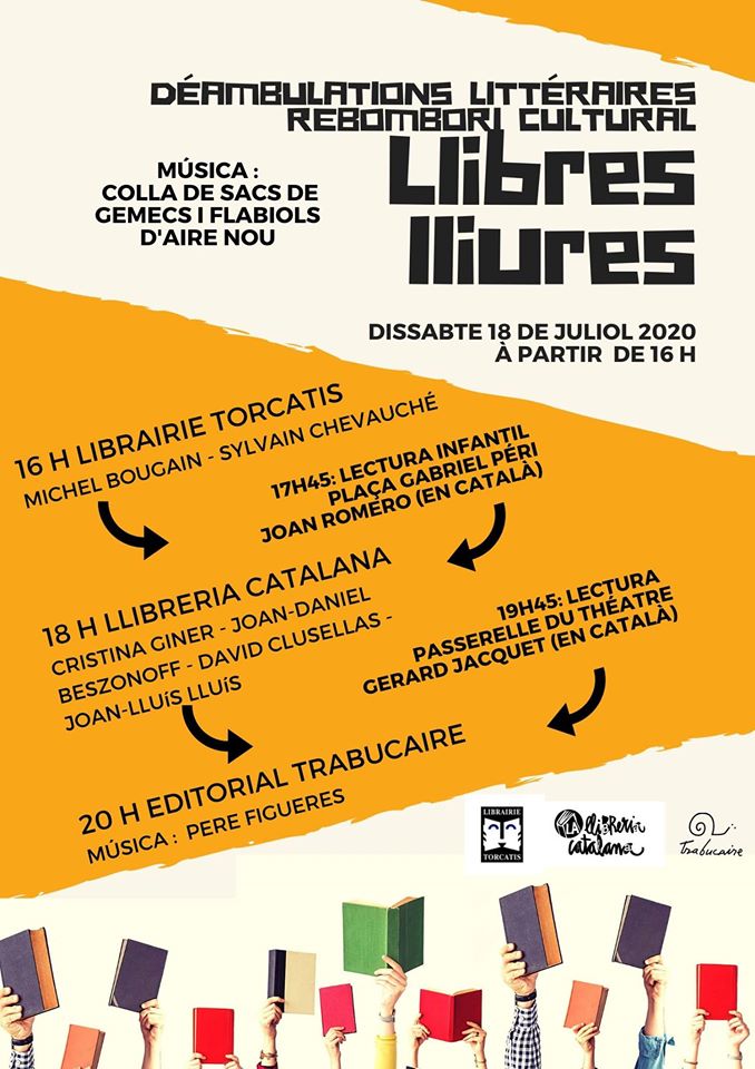 Affiche Déambulations Littéraires